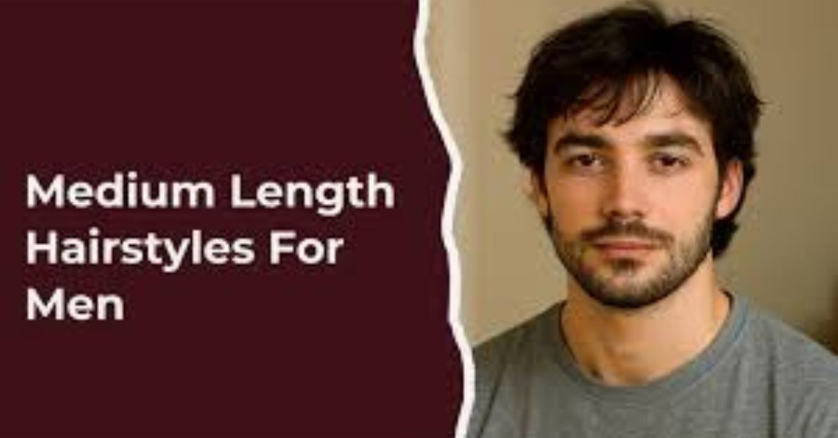 medium length hairstyles for men