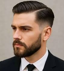 Slicked Back Hairstyles For Men: 30 Stylish Looks image